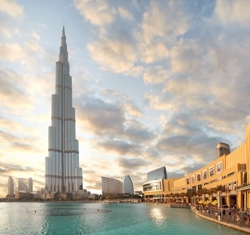 Dubai Downtown, Burj Khalifa @shutterstock