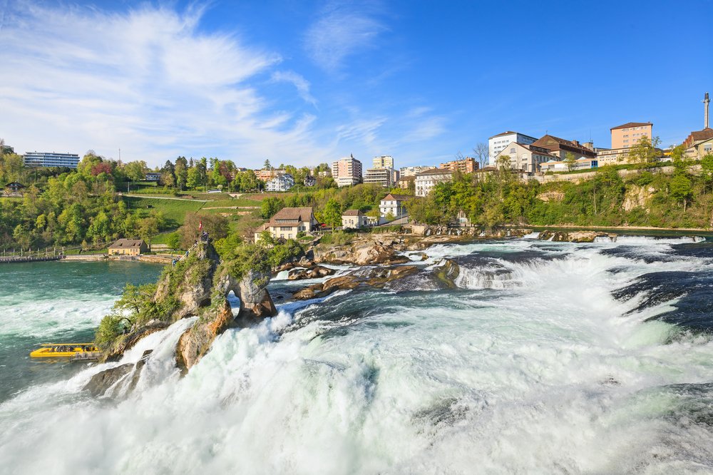 How to visit the Rhine Falls in Schaffhausen, Switzerland - Arzo Travels
