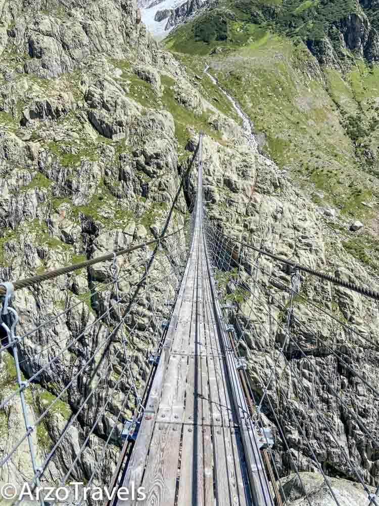 Cross Trift Bridge in Grimselwelt, Arzo Travels