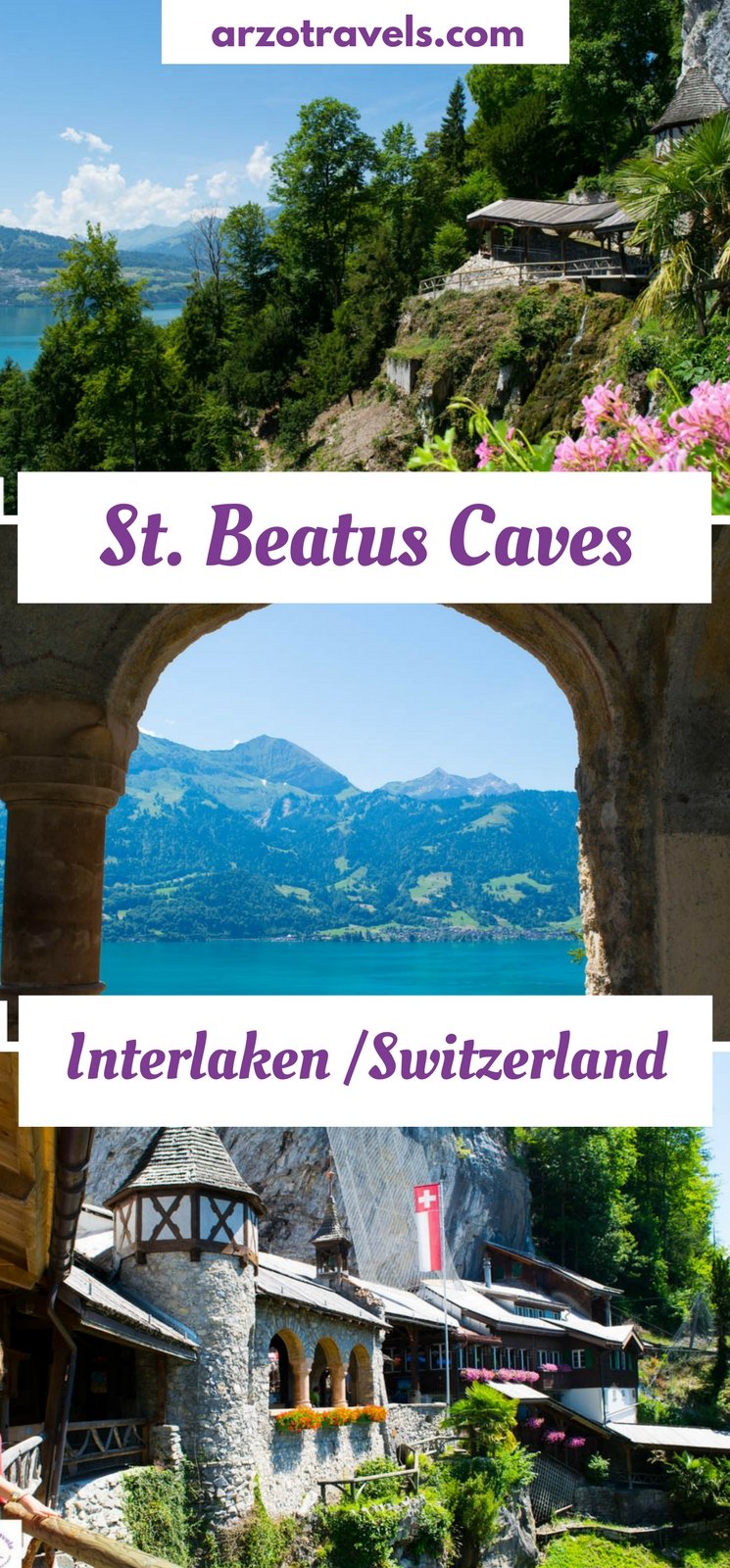 St. Beatus Caves in Interlaken, Switzerland. What to know before visiting this must.see place in the Bernese Overland.