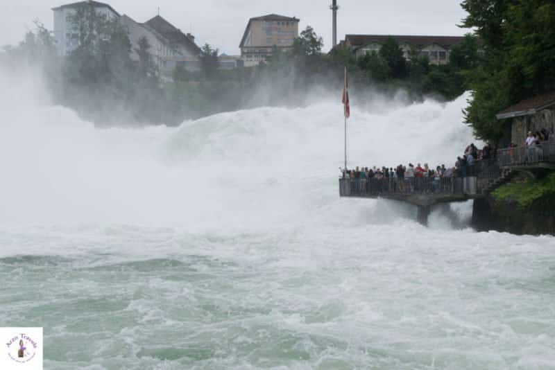 HOW TO VISIT THE RHINE FALLS IN SCHAFFHAUSEN - Arzo Travels