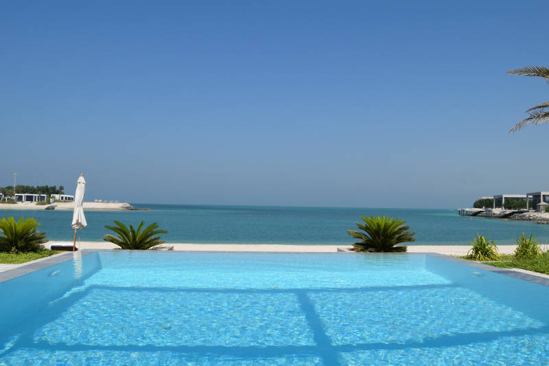 Private Pool at Zaya Nurai Island in Abu Dhabi
