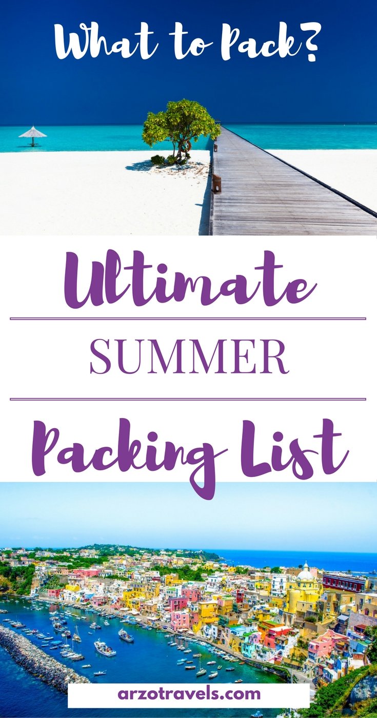 Preparing for your summer vacation? Going on a road-trip? Here is a  check-list of the must-pack esse…