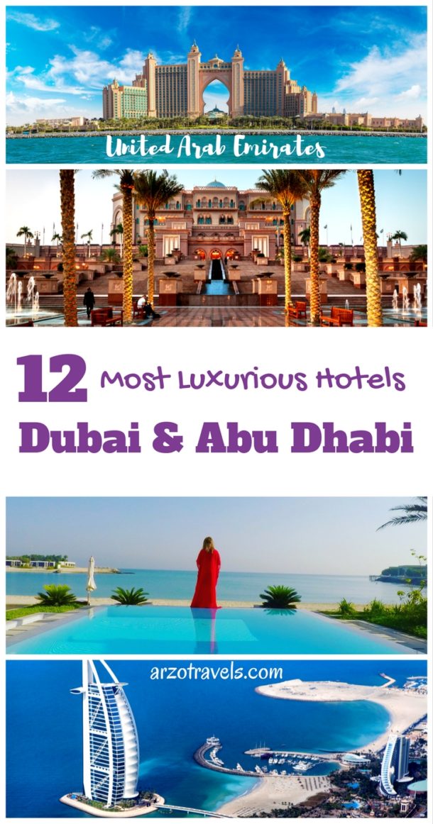 Best Hotels: 10 Luxury Hotels in Dubai and 2 Luxury Hotels Abu Dhabi ...