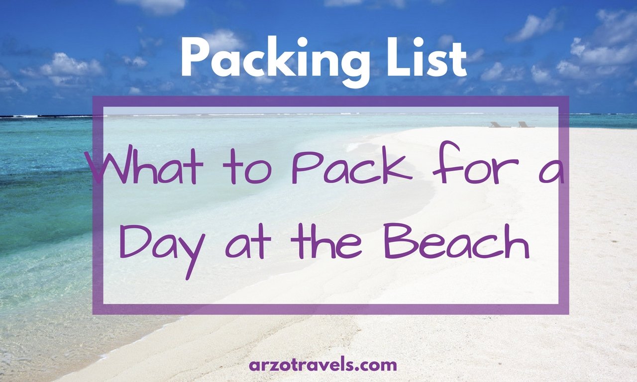 What to Pack for a Day at the beach