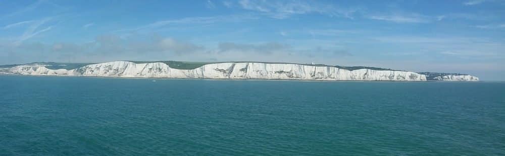 Chalk Cliffs in Dover - The White Cliffs of Dover