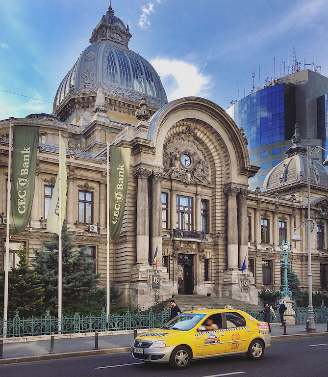 CEC Palace in Bucharest