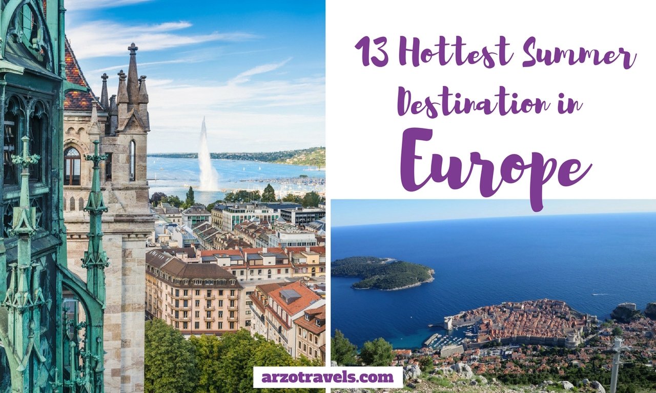 Hottest Summer Destinations in Europe for Female Travelers
