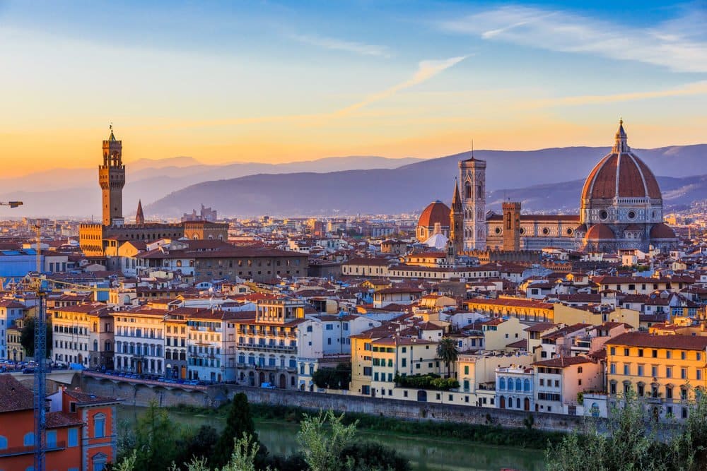 Florence- from Piazzale Michelangelo, Italy