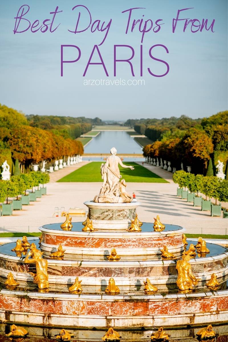 Best day trips from Paris, France