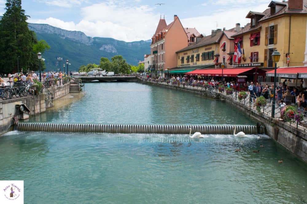 Beautiful Annecy on a sunny day
