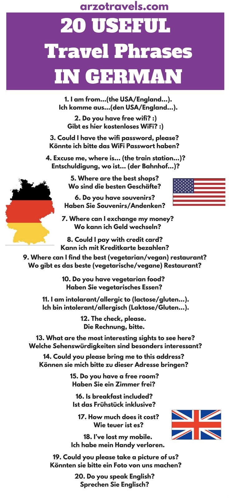 common german travel phrases