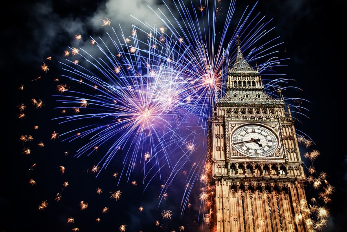 Big Ben Fireworks shutterstock_520644403