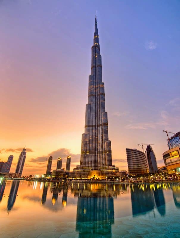 places to visit in dubai at evening