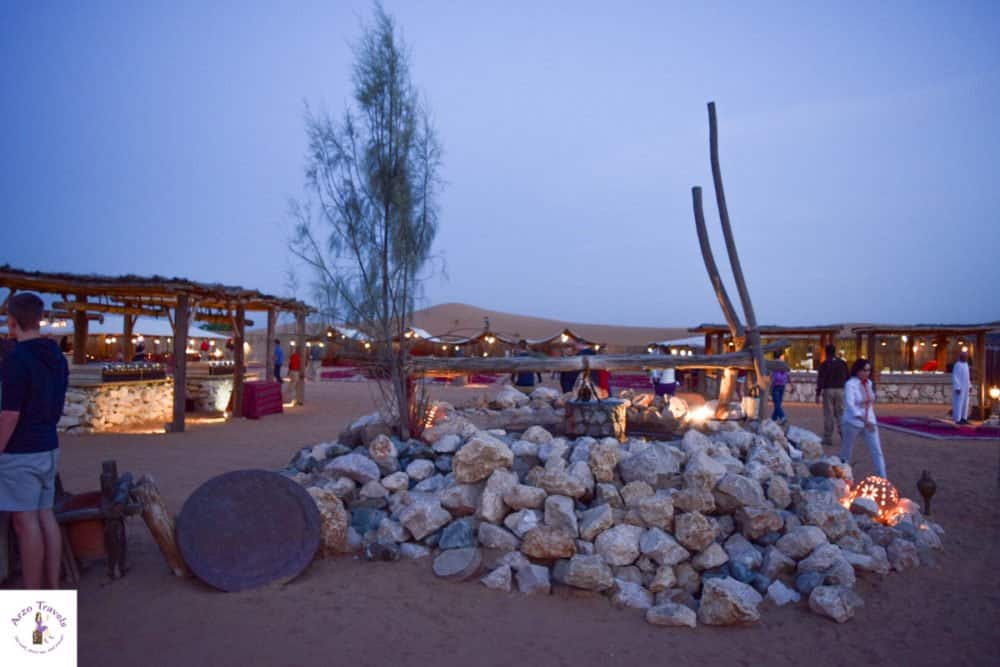 Camp in the Desert