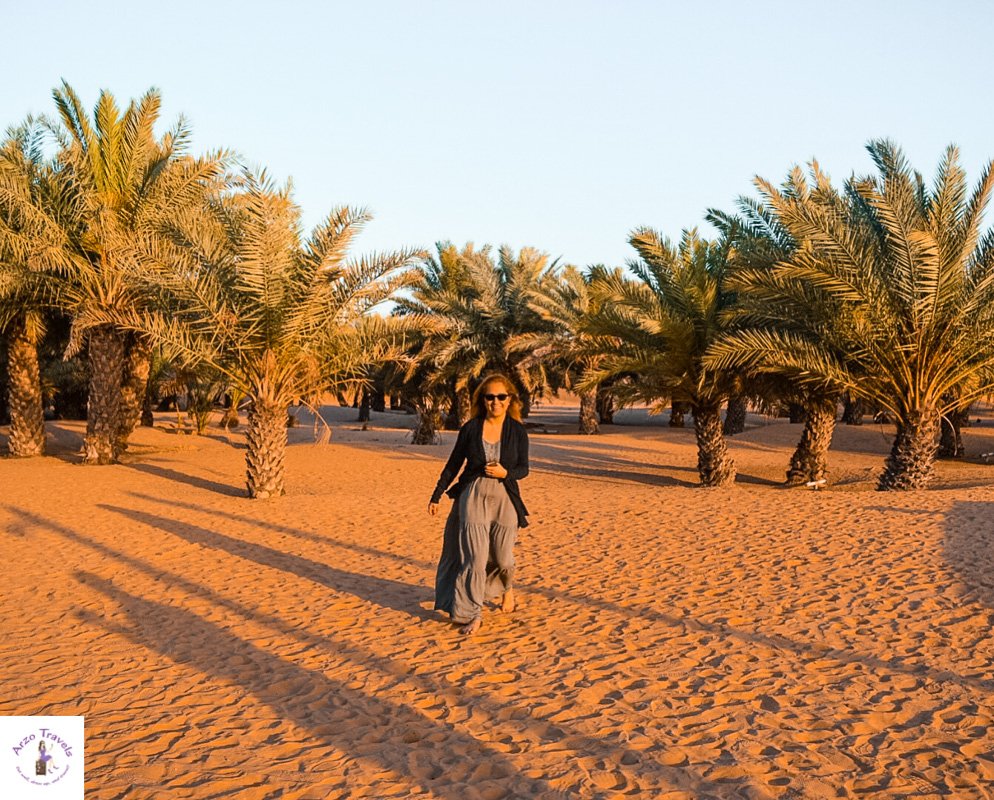 Exploring the desert in Dubai