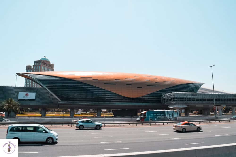 Metro Station in Dubai