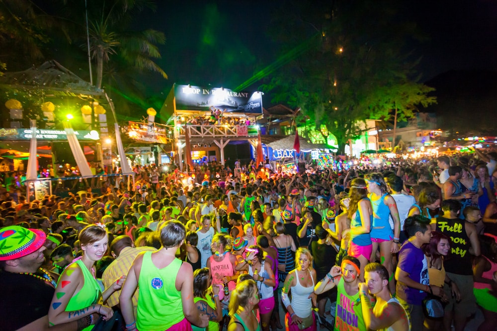 Full Moon Party in Thailand and other places not to miss in Thailand @shutterstock