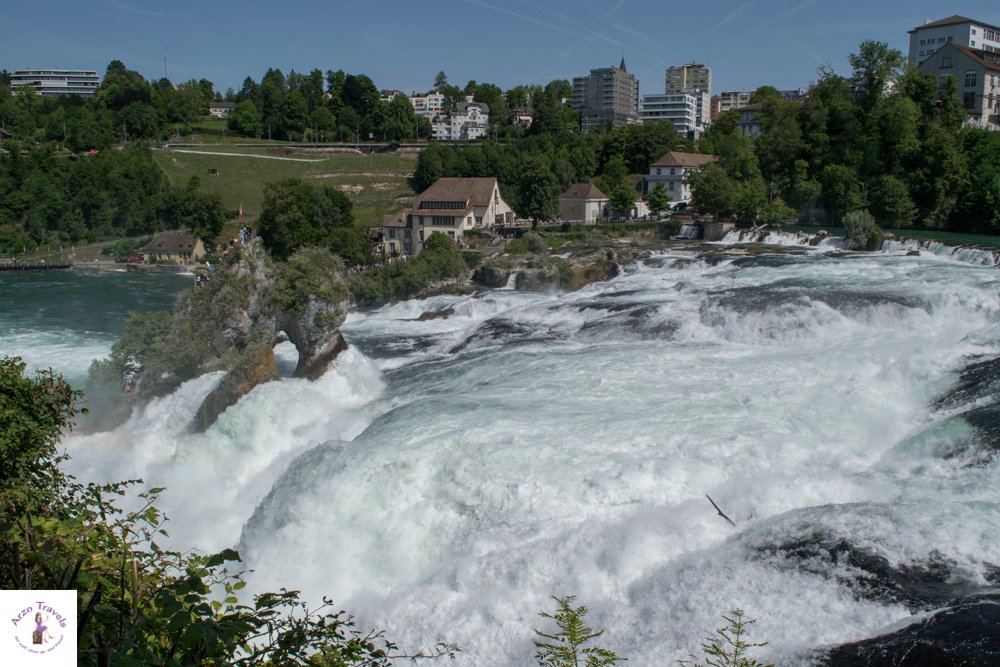 Where to go in Switzerland - see the Rhine Falls