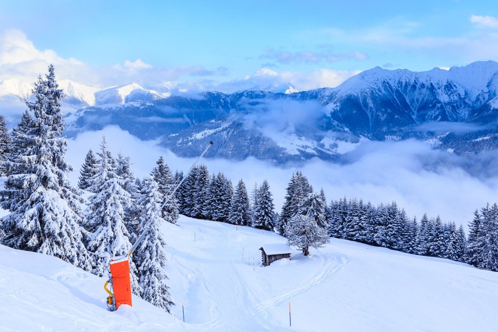 Laax is a winter destination in Switzerland