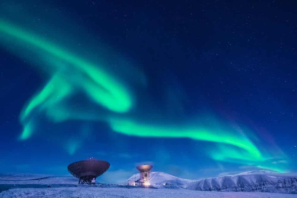 Northern lights in Norway Svalbard in Longyearbyen Where to see northern lights in Norway