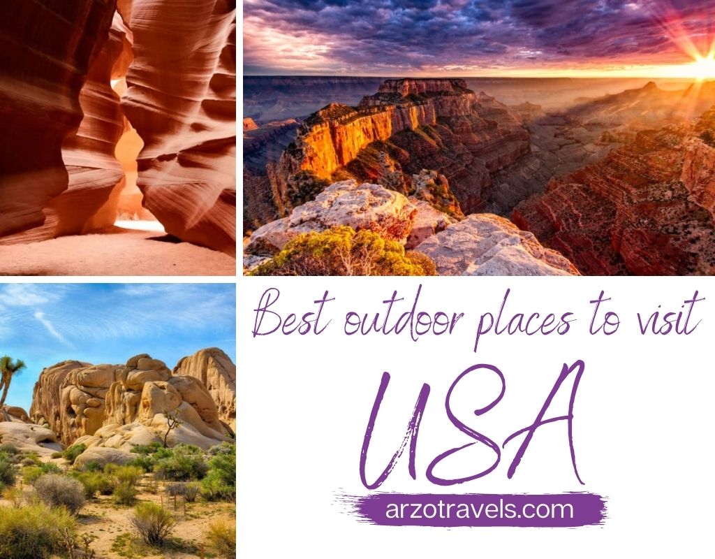 Best outdoor places to visit in the USA