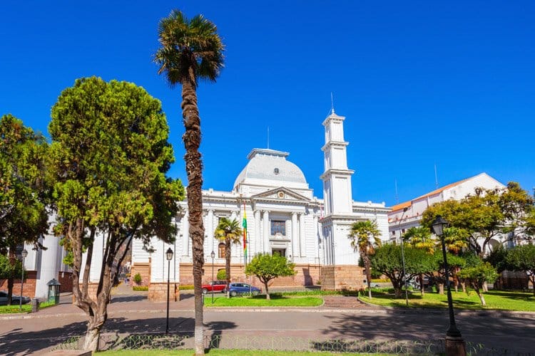 Supreme Court Of Bolivia In Sucre is located in Sucre, capital of Bolivia