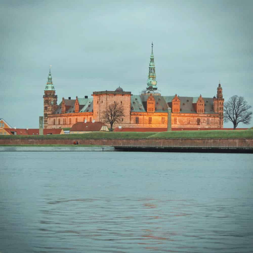 Kronberg Castle from Hamlet near Copenhagen Denmark