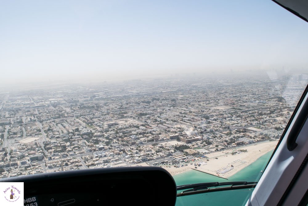 Arzo Travels Dubai from above