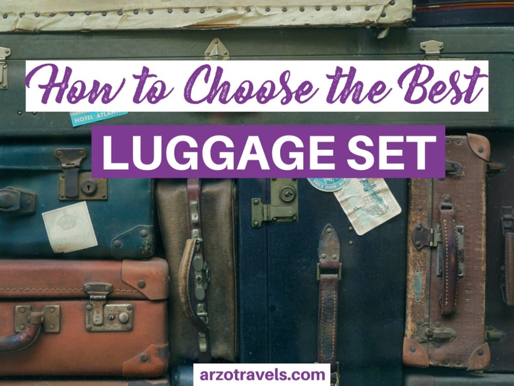 Buying Guide How to Find the Best Luggage Sets Arzo Travels