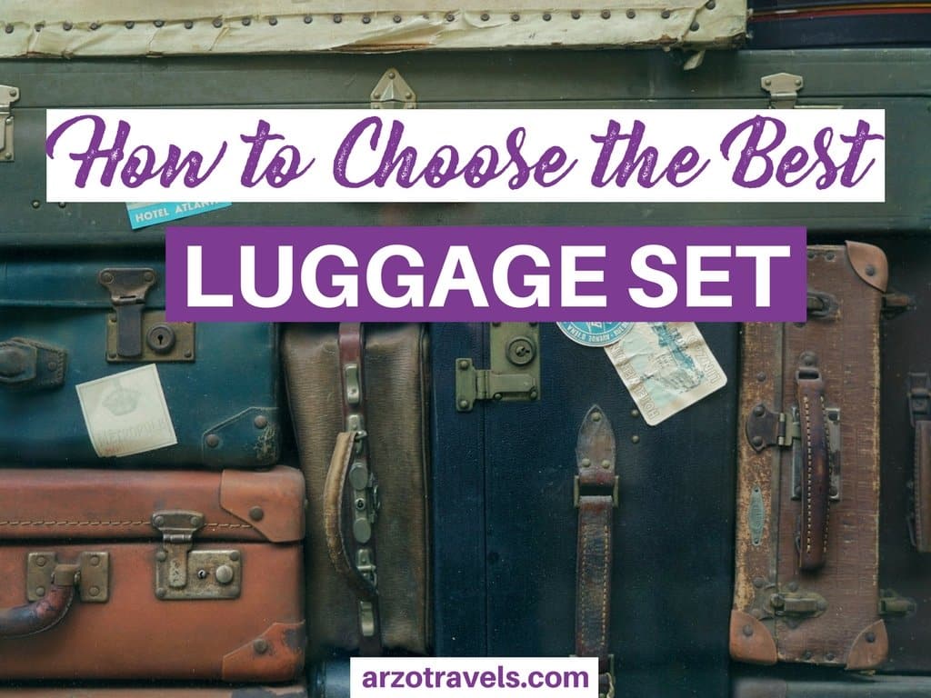 Best luggage set for travel