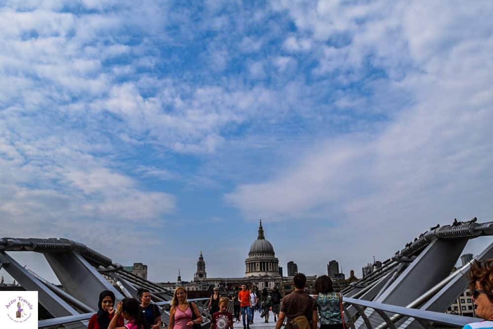 Millennium Birdge and where to see in London