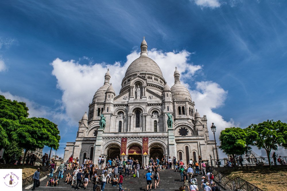 Montmartre and Sacre Couer - where to visit in Paris, Frane