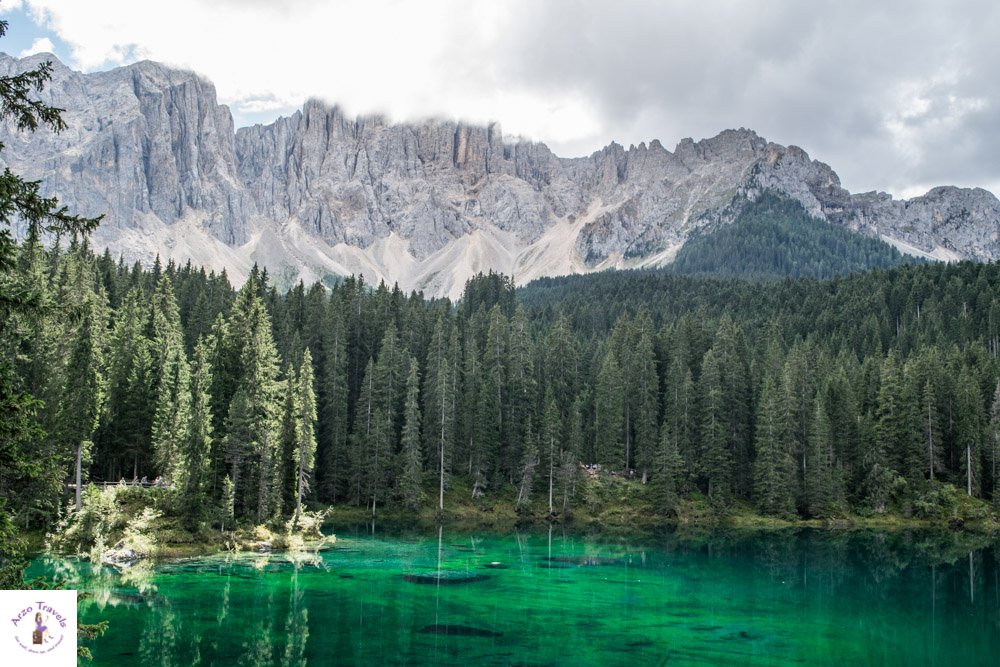 Lake Carezza in South Tyrol