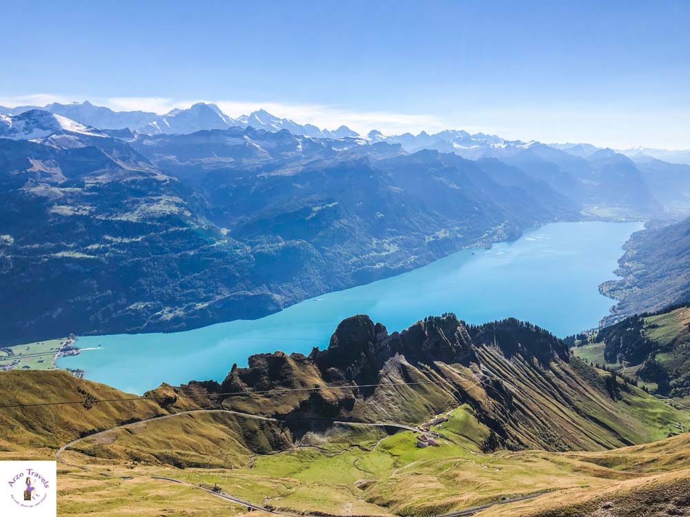 View from Brienzer Rothorn