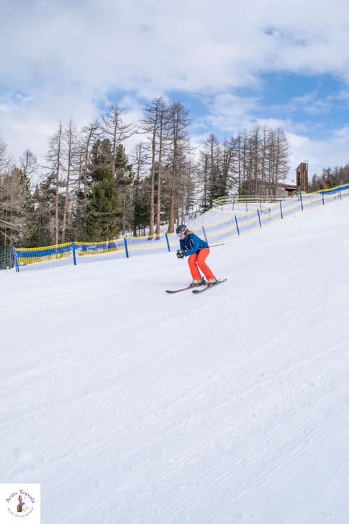 Things to do in Grächen for children, skiing