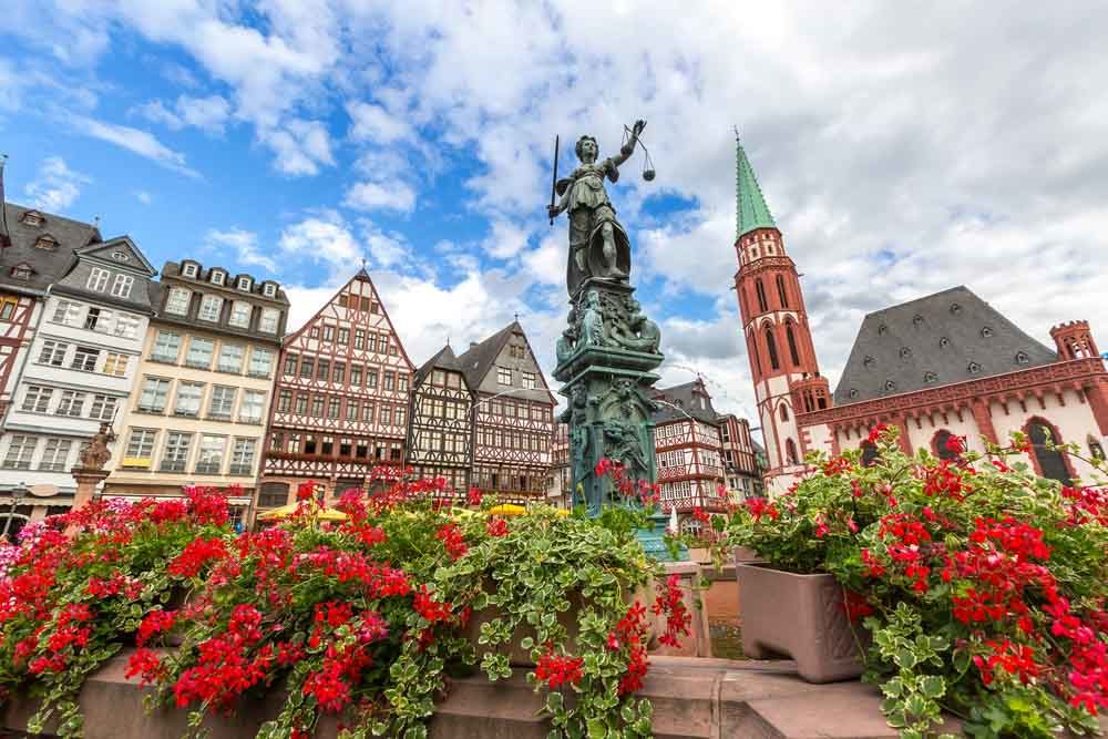 Frankfurt Römer, where to go in Germany when road tripping_