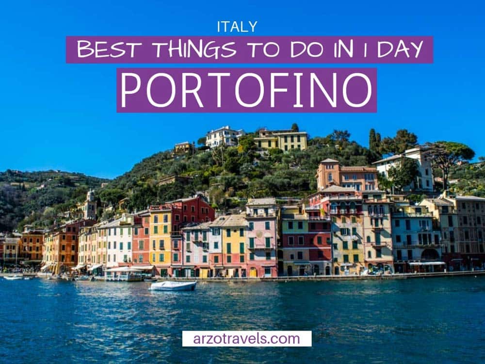 Best things to do and see in Portofino in 1 day, where to go and what to do. Italy, Liguris