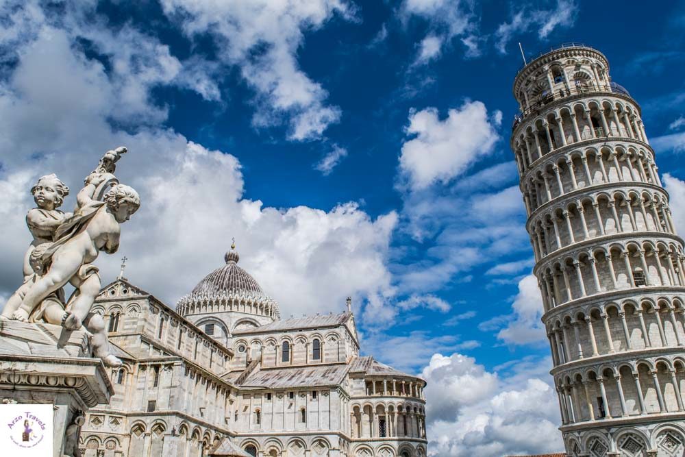 Day trip to Pisa, The leaning tower of Pisa