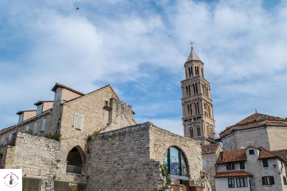 Diocletian’s Palace in Split is one of the top attractions