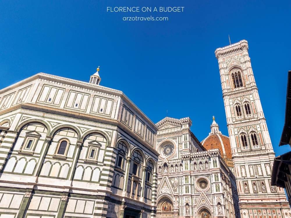 Florence on a budget tips, Arzo Travels