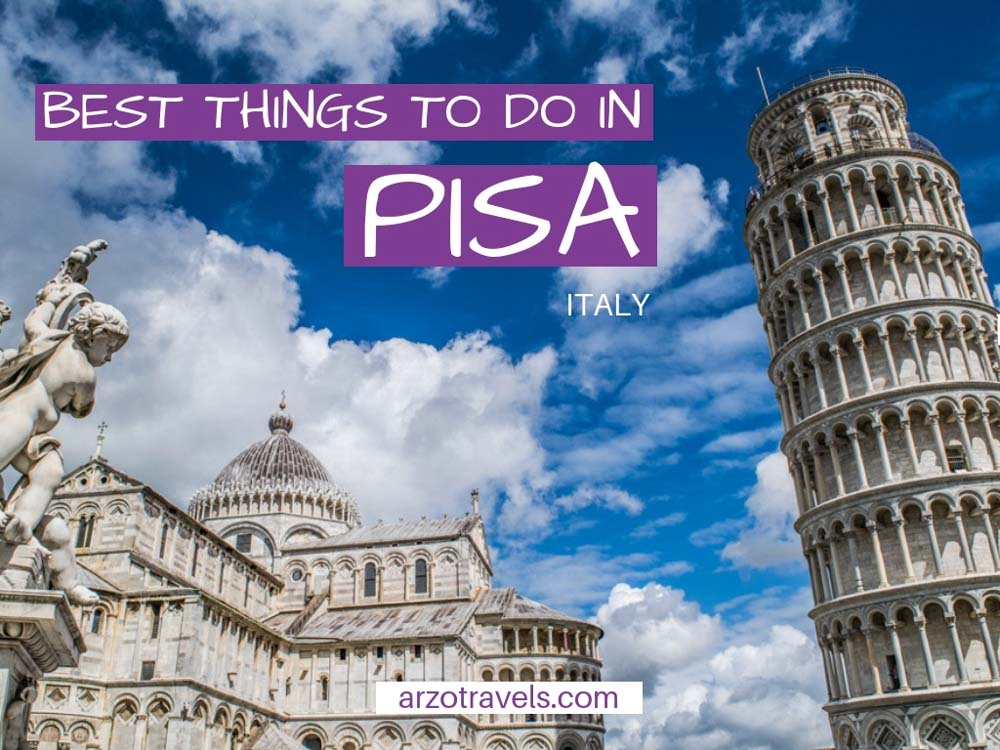 Pisa in one day, find out about the best things to do and see in Pisa, Italy with this one-day Pisa itinerary
