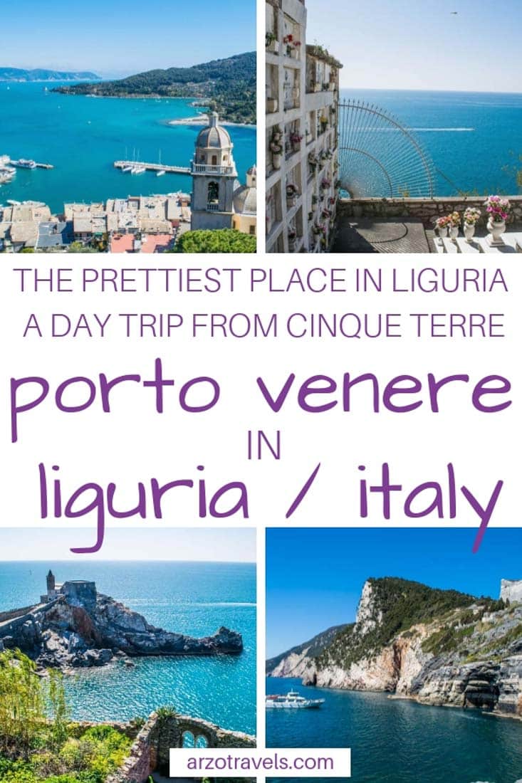 Porto Venere in Liguria, the prettiest places in Italy. A great day trip from Cinque Terre, Italy