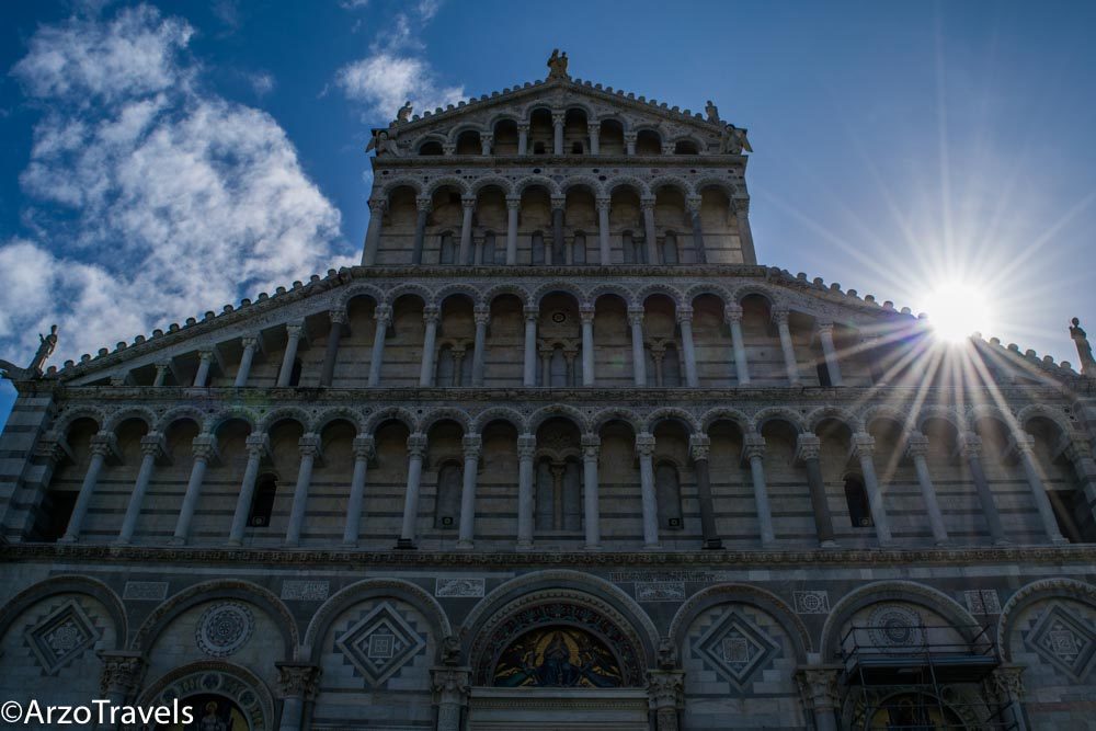 The Cathedral in Pisa - a must for a one-day Pisa itinerary