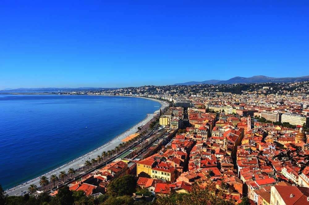 The Colinne du Château (Castle's Hill) in Nice