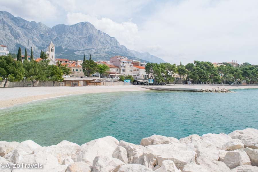 Baska Voda town in Croatia is a beautiful hidden place