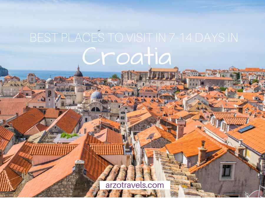 Best things to do and see in Croatia, The best itinerary for a road trip with the best places to visit