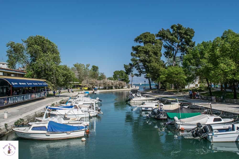 Canals in Trogir, Croatia