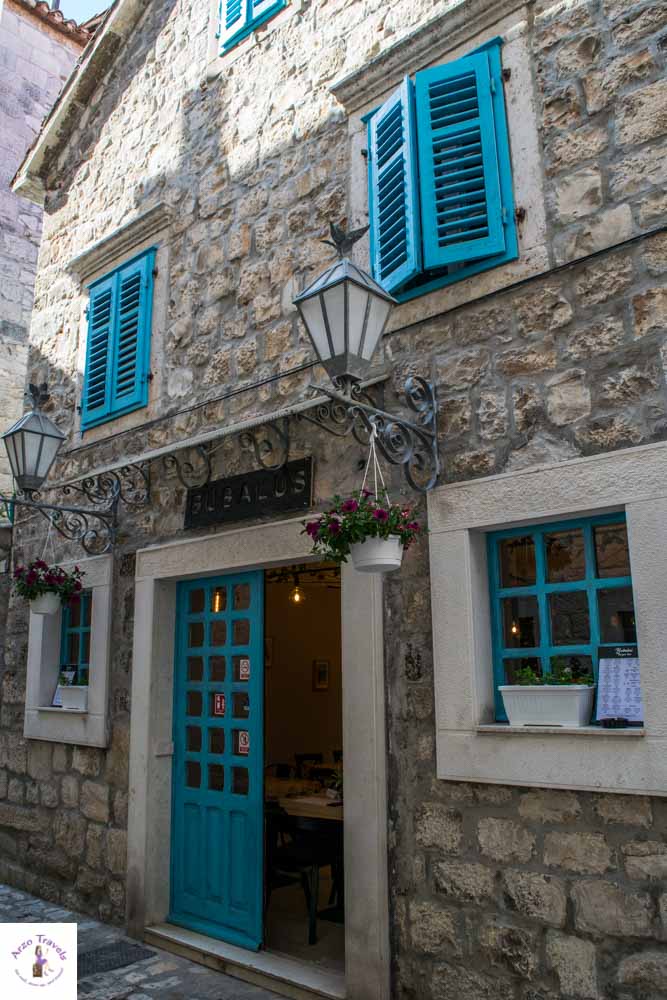 House in the old town of Trogir, one of the best places to visit