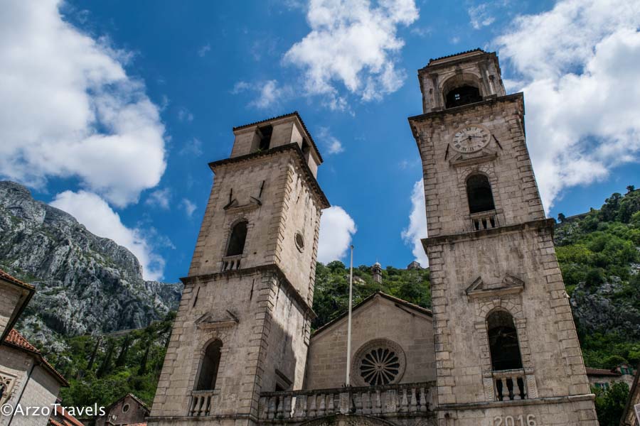 Kotor church in Montenegro